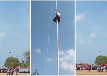 Pimpinan DPR RI Beri Hadiah ke Siswa SD Asal Lampung Viral Panjat Tiang Bendera Saat Upacara HUT RI Ke-80