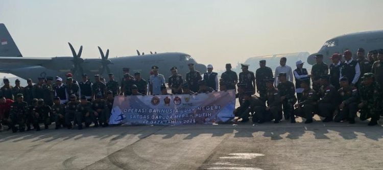 TNI Kirim Satgas Garuda Merah Putih ke Palestina, Jalankan Misi Kemanusiaan