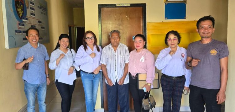 Keluarga Korban Elfangga Kalinggo dan Kuasa Hukum Datangi Pol Airut Sindulang, Minta Kejelasan Penyelidikan