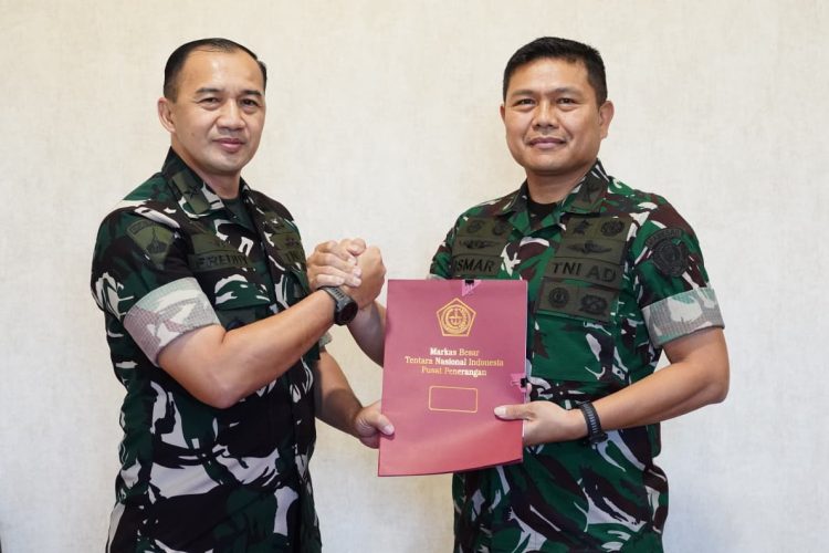 Jabatan Wakapuspen TNI Resmi Diserahterimakan