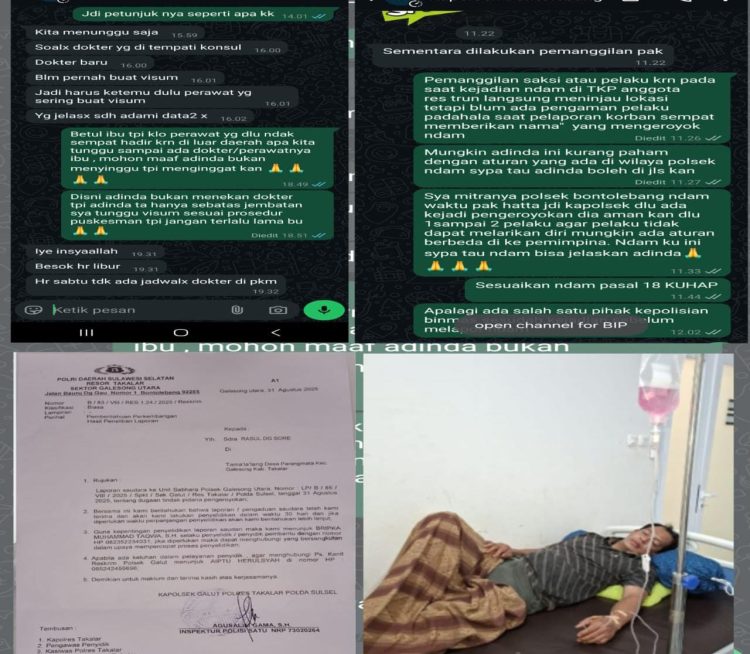 Polsek Bontolebang Disorot, Terduga Pelaku Pengeroyokan di Takalar Belum Diamankan