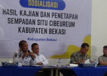 BBWS Ciliwung Cisadane Gelar Kajian Penetapan Sempadan Situ Cibeureum di Kabupaten Bekasi