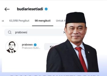 Pasca Reshuffle, Budi Arie Masih Setia Follow Instagram Prabowo