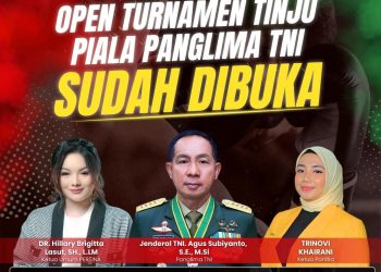 Gandeng Kodam I/BB, Pertina Akan Gelar Kejuaraan Tinju Piala Panglima TNI di Medan