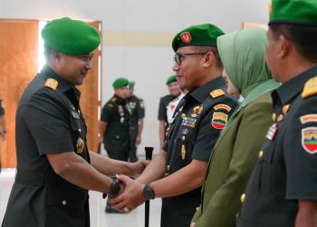 Pangdam I/BB Pimpin Sertijab Pejabat Kodam