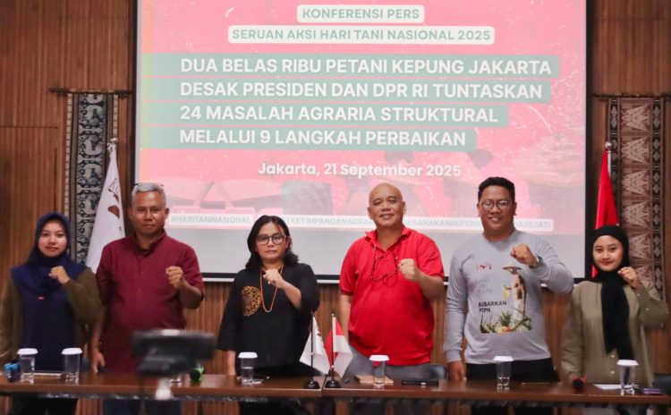 SPI : 8 Tuntutan di Hari Tani Nasional 2025
