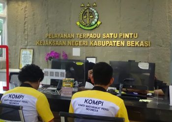 LSM KOMPI Laporkan Dugaan Penyimpangan Anggaran BBM Dinas Lingkungan Hidup Bekasi ke Kejaksaan
