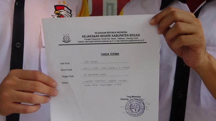 Kejari Kabupaten Bekasi Buka Suara Terkait Laporan LSM KOMPI Dugaan Penyimpangan BBM DLH