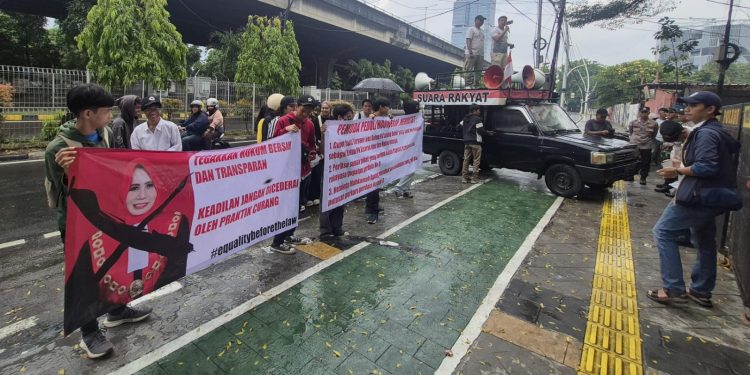 PPI Demo di Depan Bawas MA, Soroti Dugaan Rekayasa Gugatan PN Tanjung Balai Asahan