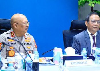 Tuai Sorotan Publik, Mahfud MD Ingatkan Polri Tekankan Nilai Tri Brata dan Catur Prasetya