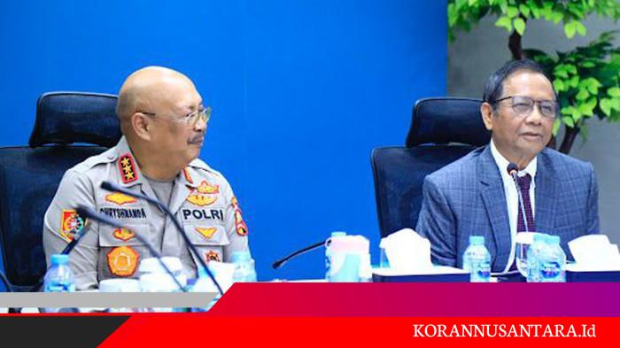 Tuai Sorotan Publik, Mahfud MD Ingatkan Polri Tekankan Nilai Tri Brata dan Catur Prasetya