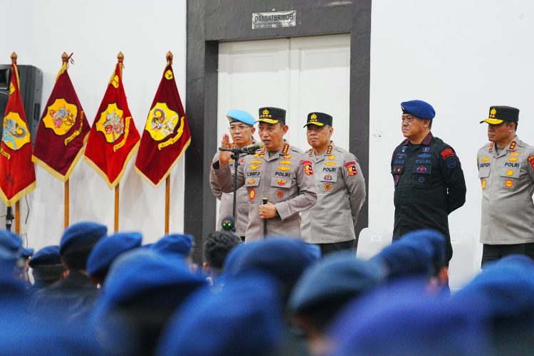 Kunjungi Mako Brimob, Kapolri Tegaskan Pertahankan Markas, Haram Hukumnya Markas Dijebol!