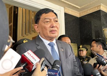 Menhan Sjafrie Tegaskan Pasukan TNI Terus Jaga Gedung DPR RI