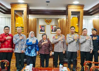 Terima Audiensi Komnas HAM, Kapolri Ajak Aktif Awasi Pengamanan Demonstrasi