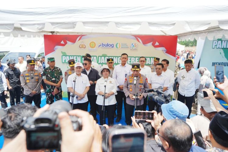 Panen Jagung Kuartal III, Kapolri: Polri Komitmen Kawal Program Swasembada Pangan Presiden Prabowo