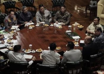 Prabowo Ratas dengan Sejumlah Menteri dan Kapolri di Hambalang: Bahas Pertanian dan Energi