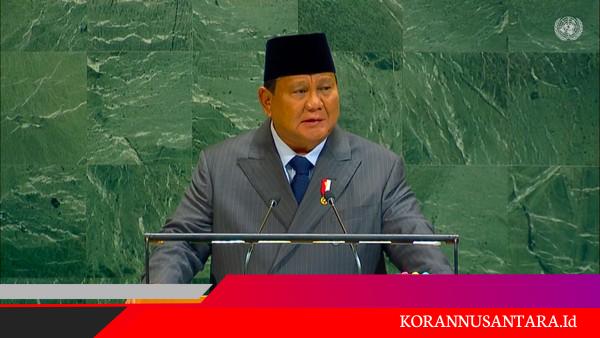 Prabowo di KTT PBB: Kita Sediakan Pasukan Penjaga Perdamaian, Palestina Harus Diakui!
