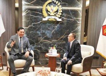 Pertemuan Empat Mata, Sjafrie Syamsoeddin dan Dasco di DPR RI, Bahas Apa?