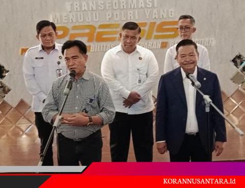 Temui Delpedro dan Tahanan Demo, Menko Yusril Pastikan Jamin HAM dan Penegakan Hukum Kedepankan RJ