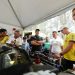 Menteri Pemuda dan Olahraga Republik Indonesia (Menpora RI), Dito Ariotedjo, meninjau langsung pelaksanaan FIA Asia Pacific Rally Championship (APRC) 2025 di Simalungun, Sumatera Utara, Sabtu (9/8). Menpora Dito mengapresiasi pelaksanaan ajang ini karena memberi dampak positif bagi sport tourism.(foto:bagus/kemenpora.go.id)