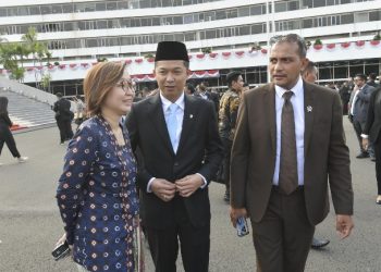 Wamenpora Taufik Hadiri Pidato Kenegaraan Presiden Prabowo pada Rapat Paripurna DPR RI Ke I Terkait RUU APBN TA 2026
