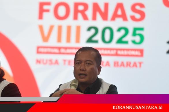 Wakil Presiden Republik Indonesia, Gibran Rakabuming Raka direncanakan akan hadir saat penutupan Festival Olahraga Masyarakat Nasional (FORNAS)VIII Nusa Tenggara Barat (NTB) 2025 di Eks Bandara Selaparang, Mataram pada Jumat (1/8) besok.(foto:bagus/kemenpora.go.id)