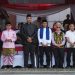 Menteri Pemuda dan Olahraga Republik Indonesia (Menpora RI) Dito Ariotedjo menghadiri Upacara Peringatan Hari Ulang Tahun (HUT) ke-80 Kemerdekaan Republik Indonesia di Halaman Kantor Kemenpora, Senayan, Jakarta, Minggu (17/8) pagi.(Foto: Herry/kemenpora.go.id)