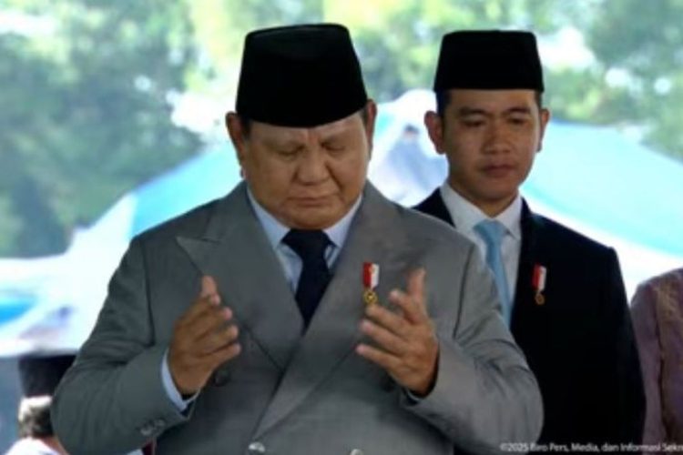 Perdana, Presiden Prabowo Pimpin Upacara Peringatan Hari Kesaktian Pancasila Tahun 2025