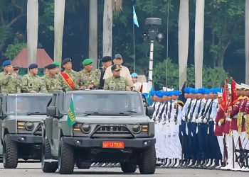 Momen HUT TNI Ke 80 Di Monas, Publik Apresiasi Panglima TNI
