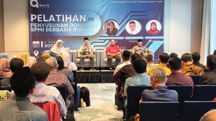 IAI Al Ghuraba Perkuat Mutu Internal, Utus Kepala LPM Ikuti Training Sistem Penjaminan Mutu Internal Berbasis Risiko