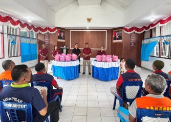 Rutan Ambon Beri Perhatian Khusus bagi WBP Lansia Lewat Bantuan Vitamin