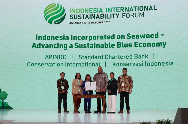 APINDO Teken MoU Bersama Sejumlah Mitra, Dukung Hilirisasi Rumput Laut dan Ekonomi Biru Indonesia
