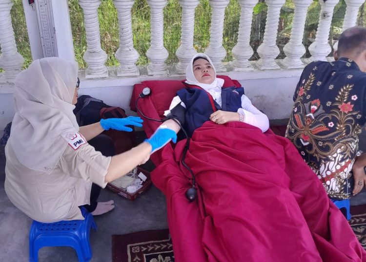 Bergerak Menyapa Masyarakat, DPD Partai Nasdem Kota Tanjungbalai Laksanakan Kegiatan Donor Darah Yang Diikuti 50 Pendonor