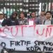 Mahasiswa Aksi di Kejari, Desak Pengusutan Dugaan SPPD Fiktif di Sekretariat DPRD