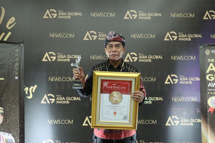 Gubernur Kaltara Raih Penghargaan Asia Global Awards, Kali Ini Kategori “Asia The Best Innovative Leader Of Indonesia 2025