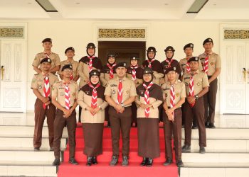 Kwarda Riau Lantik Pengurus DKD Pramuka Masa Bakti 2025–2030