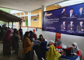Rayakan HUT ke-14, Partai NasDem Kabupaten Bekasi Gelar Donor Darah dan Cek Kesehatan Gratis