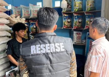 Jelang Akhir Tahun, Satreskrim Polres Padangsidimpuan Pantau Stok dan Harga Beras