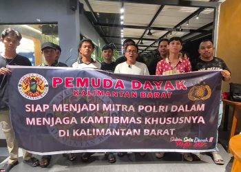 Pemuda Dayak Kalbar Komitmen Jadi Mitra Strategis Polri Jaga Kamtibmas