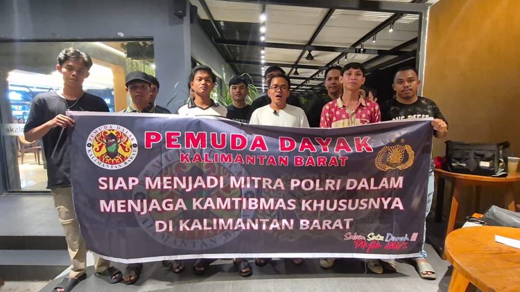 Pemuda Dayak Kalbar Komitmen Jadi Mitra Strategis Polri Jaga Kamtibmas