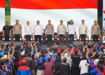 Puluhan Ribu Buruh Apel Akbar Kebangsaan Bersama Kapolri: Dukung Program Prabowo dan Jaga Stabilitas Kamtibmas