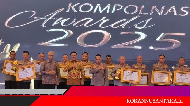 Hadiri Kompolnas Award 2025, Kapolri Tegaskan Polri Tak Antikritik
