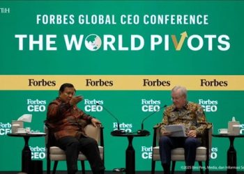 Dialog Forbes, Prabowo Ungkap Korupsi Seperti Kanker Stadium 4: Tegakkan Hukum Tanpa Pandang Bulu