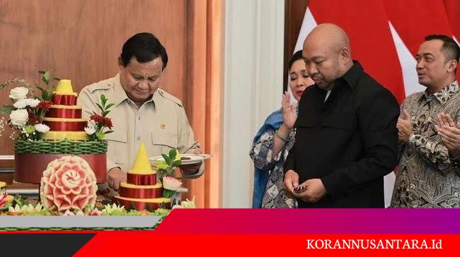 Ultah Ke-74, Prabowo: Semangat Mengabdi untuk Bangsa dan Rakyat