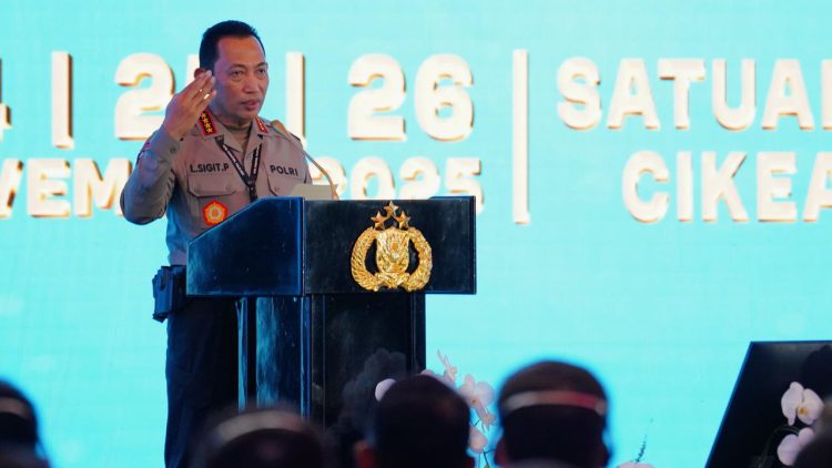 Buka Apel Kasatwil Polri 2025, Kapolri Tegaskan Penyelarasan Visi dengan Kebijakan Presiden Prabowo