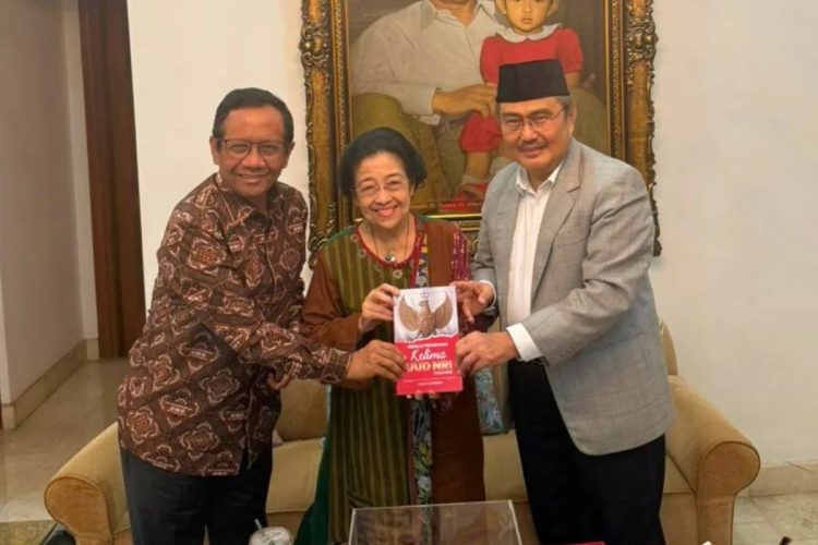 Temui Megawati, Jimly Berikan Buku Amendemen UUD: Usai Urus Polisi, Kita Benahi yang Lain!