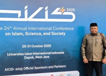 LPPM UINSU menghadiri Annual International Conference on Islam Science and Society 2025 di Depok