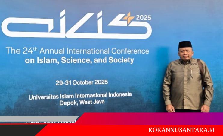 LPPM UINSU menghadiri Annual International Conference on Islam Science and Society 2025 di Depok