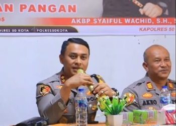 Bukti Nyata Polres Lima Puluh Kota Dukung Program Makan Bergizi Gratis Presiden Prabowo
