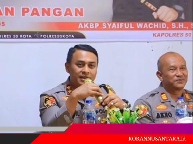 Bukti Nyata Polres Lima Puluh Kota Dukung Program Makan Bergizi Gratis Presiden Prabowo